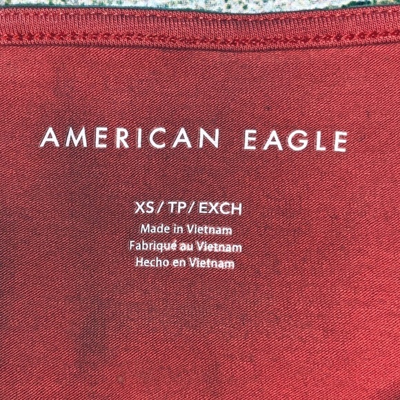 American Eagle Pink Scoop Neck Tank Top Size XS - Picture 2 of 13